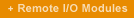 Remote I/O modules