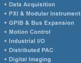 Data Acquisition, Industrial I/O, PXI, GPIB/PCI/CompactPCI/PXI Interfacing