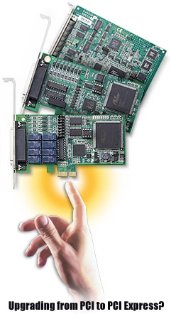 Upgrading from PCI to PCI Express?